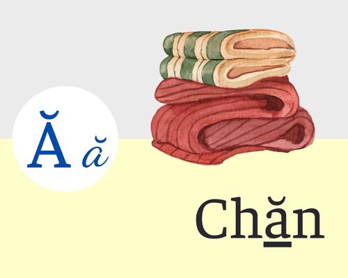 ຕົວອັກສອນ ă