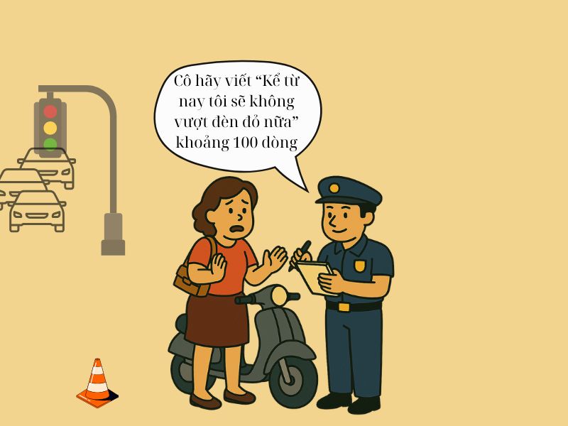 anh cảnh sát phạt cô giáo để trả thù
